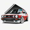 AllAboutAI_-_Kris_80s_VW_Golf_vector_art_clean_white_background_491cad37-b5e8-4d51-a2a7-e3c82267edae